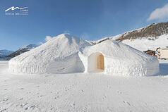 Die Snow Suites laden ein, kuschelige Nächte im Stil der Antarktisbewohner zu verbringen.